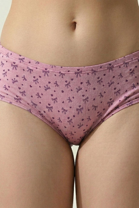 Zivame Regular Rise Full Coverage Hipster Panty (Pack of 3) - Multicolor — image 13